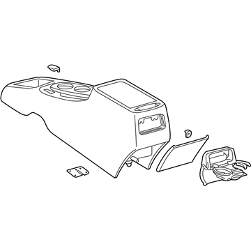 Pontiac Vibe Center Console - 88972595