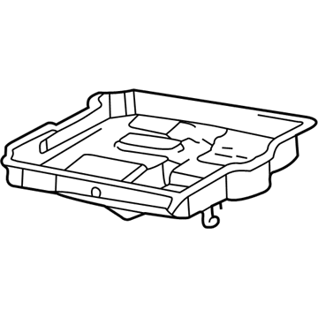 Pontiac 22606741 Battery Tray