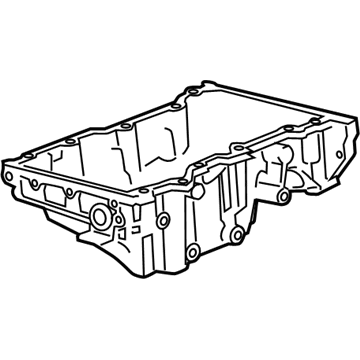 Cadillac 12658512 Upper Oil Pan