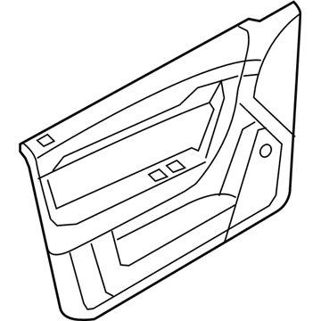 GM 96956635 Trim Asm,Front Side Door