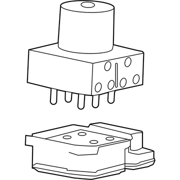 Buick 84065250 ABS Control Unit