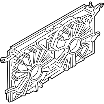 Buick Rendezvous Fan Shroud - 10327420