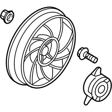 2006 Buick Rendezvous Fan Motor - 88958077