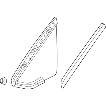 Buick 39033453 Fixed Glass