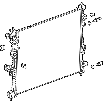 GMC 85557761 Radiator