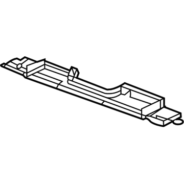 GMC 84147801 Upper Baffle