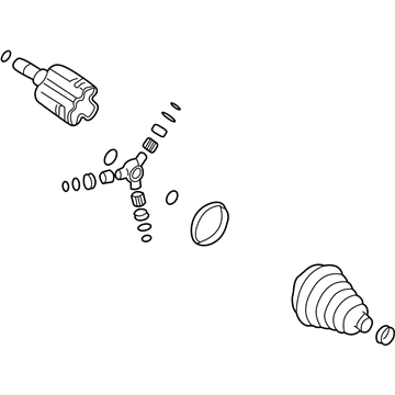 Oldsmobile 26073382 Inner CV Joint