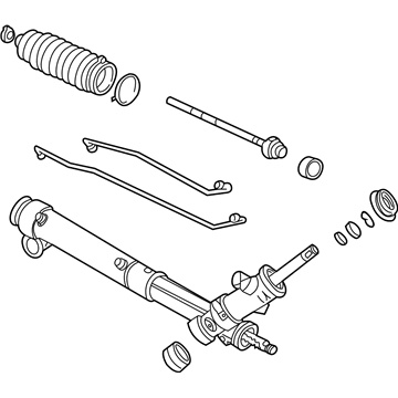 2006 Pontiac Montana Rack And Pinion - 19330458