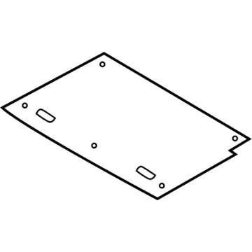 GM 96537932 Cover,Load Floor Panel Access Hole