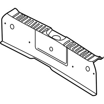 Chevy 96347368 Rear Panel Trim