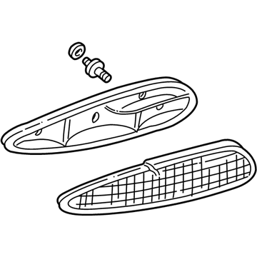 GM 5976012 Lamp Assembly, Tail