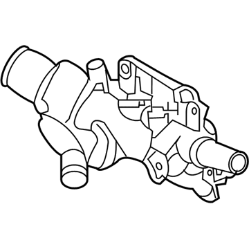 Chevy 19316186 Water Outlet