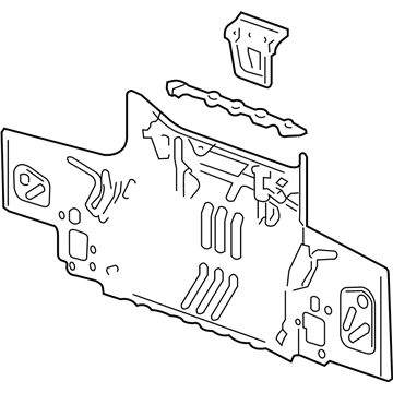 Chevy 84154027 Rear Body Panel