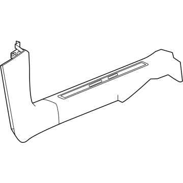 GM 84916507 MOLDING ASM-FRT S/D SILL GARN *BACKEN BLACKK