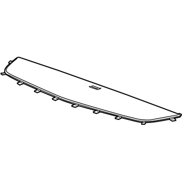 Cadillac 23207835 Speaker Grille