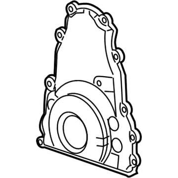 Cadillac 12600326 Front Cover