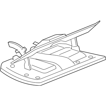 GM 25867247 Compartment Assembly, Instrument Panel *Cashmere/Block