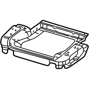 GMC 88943143 Seat Frame