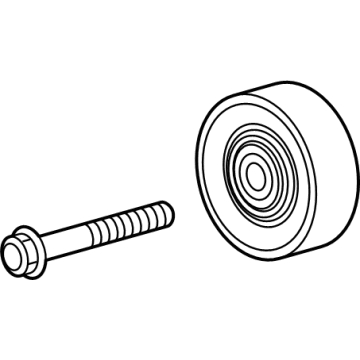 GMC 12666592 Idler Pulley