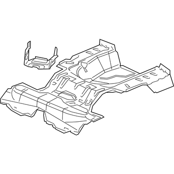 Chevy 25823045 Floor Pan Assembly