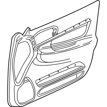 GM 10354262 Trim Assembly, Front Side Door (Lh) *Neutral