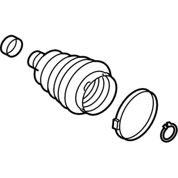 GM 22855573 Boot Kit, Rear Wheel Drive Shaft Cv Joint