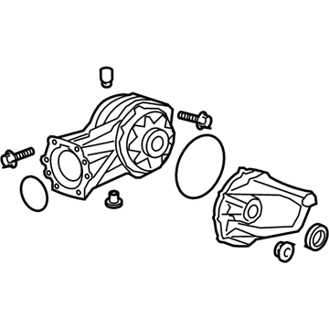 GM 23217358 Housing Assembly, Rear Wheel Drive Differential Carrier