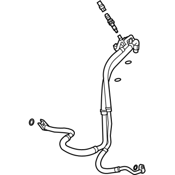 Chevy 85117905 Front Suction Hose