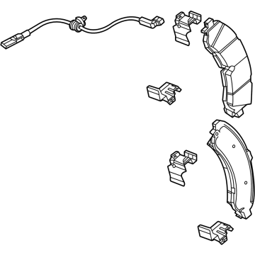 GMC 86788820 Brake Pads