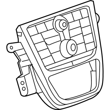 Buick 95052538 Control Panel