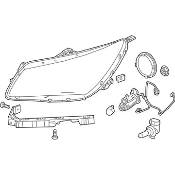 GM 26672547 Headlamp Assembly