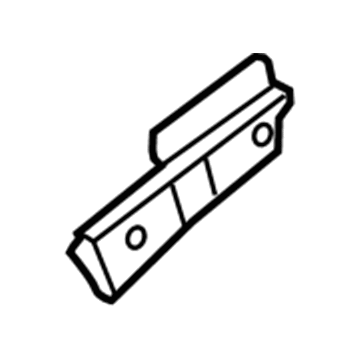 GM 22978203 Bracket, Front End Upper Tie Bar