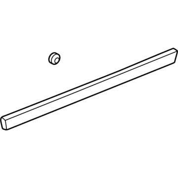 GM 84861622 Molding Assembly, Front S/D *Carbon Flasht