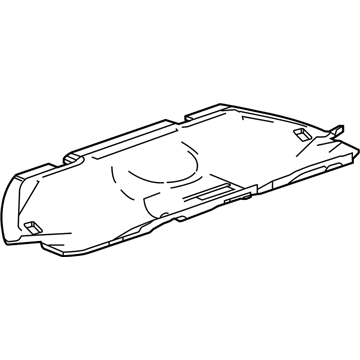 GM 23497218 Support, Rear Compartment Floor Panel Trim