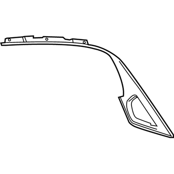 Chevy 23156750 Finish Molding