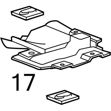 GM 22782223 Insulator Asm,Instrument Panel Lower Trim Panel