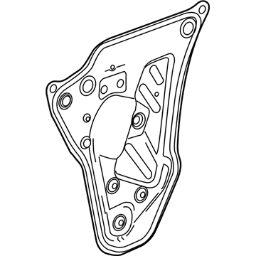 GM 85608466 DEFLECTOR ASM-RR S/D WAT