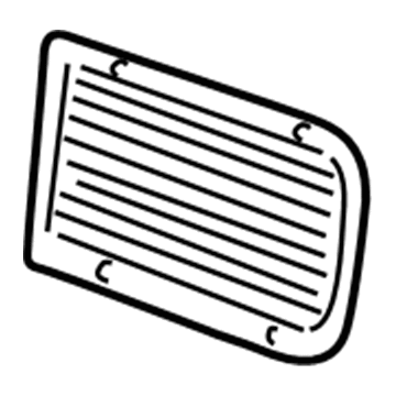 Chevy 15032286 Speaker Grille