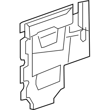 Chevy 20790441 Water Deflector