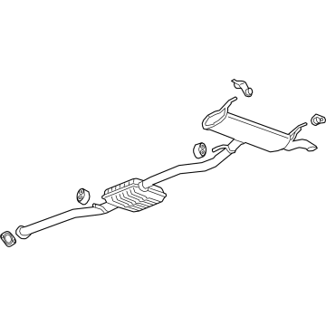 GMC 86807342 Muffler & Pipe