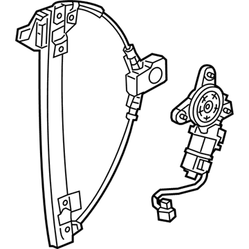 GM 95211437 Front Side Door Window Regulator