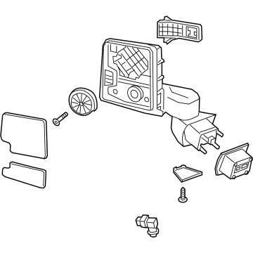 GMC 84944540 Mirror Assembly