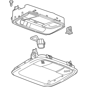 Chevy 84087298 Overhead Console