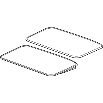 GM 84515806 Window Assembly, Sun Rf