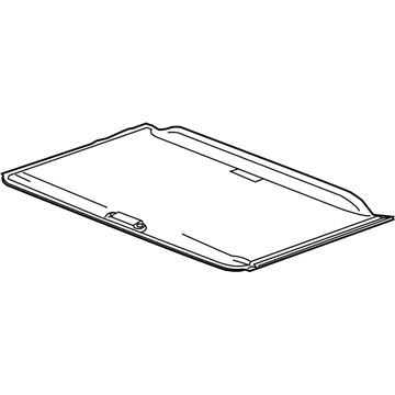 GM 84130079 Sunshade Assembly, Sun Roof *Light Ash Grr