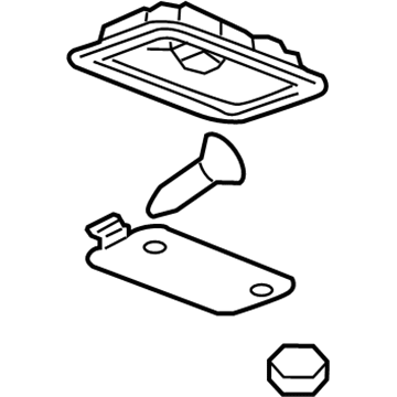 Chevy 25850225 Dome Lamp Assembly