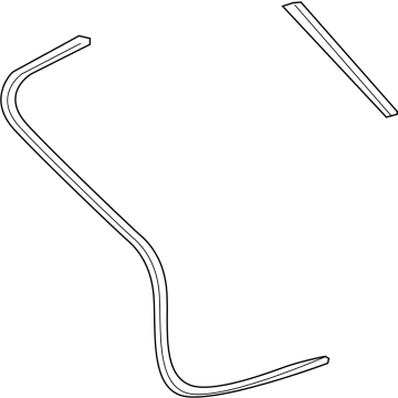 Cadillac 85536048 Body Weatherstrip