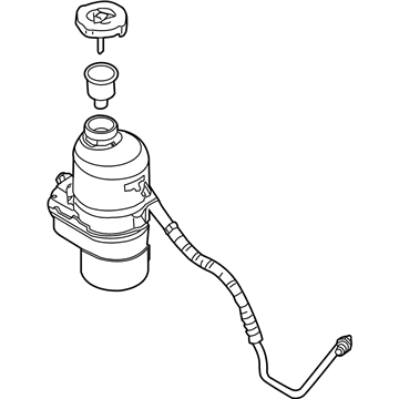 Saturn Power Steering Pump - 93179568