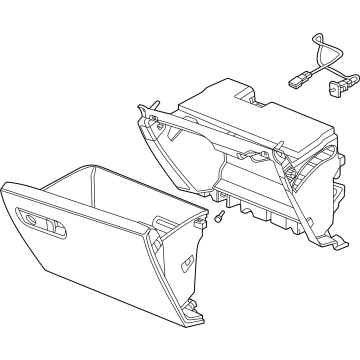 Cadillac 84819723 Glove Box Assembly