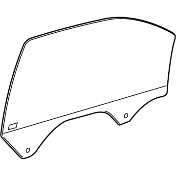 GM 84470750 Window, Front S/D